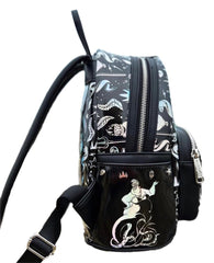 Loungefly Little Mermaid Iridescent Ursula AOP Toyz N Mini Backpack