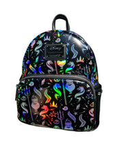 Loungefly Little Mermaid Iridescent Ursula AOP Toyz N Mini Backpack