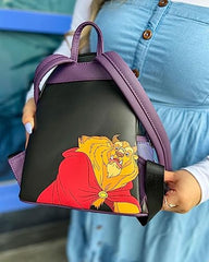 Loungefly Beauty and the Beast Belle Enchanted Rose Toyz Mini Backpack
