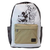 Loungefly Disney Mickey and Friends Canvas & Nylon Backpack