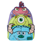Loungefly Pixar Monsters Inc. Mike Sulley and Randall Mini Backpack