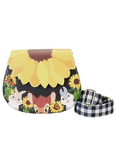 Loungefly Bambi Sunflower Friends Crossbody Bag