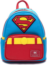Loungefly DC Comics Vintage Superman Cosplay Mini Backpack