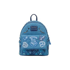Loungefly Warner Bros Harry Potter Denim Mini Backpack