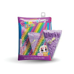Taba Jelly Squishies Rainbow Cake - FuFu Squeeze Stress Relief Toy for Kids & Adults - Stretchy & Sticky Fun Sensory Play with Custom Decorations - Relaxing Fidget Toy for Anxiety Relief