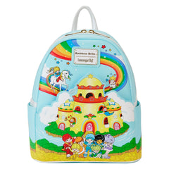 Loungefly Rainbow Brite Castle Group Mini Backpack