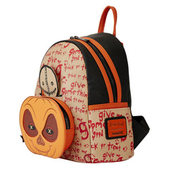 Loungefly Trick 'r Treat Sam Pumpkin Mini Backpack