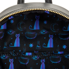 Loungefly Disney Hocus Pocus Binx Pocket Double Strap Mini Backpack