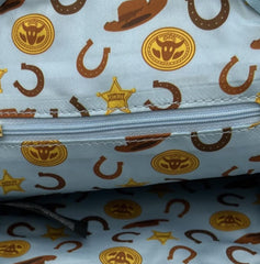 Loungefly Disney Pixar Toy Story Woody and Bulleye Toyz Mini Backpack