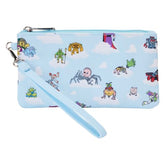 Loungefly Toy Story Movie Collab All Over Print Nylon Wristlet Wallet
