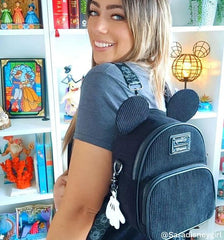 Loungefly Disney Mickey Corduroy Convertible Bag