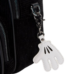 Loungefly Disney Mickey Corduroy Convertible Bag