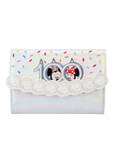 Loungefly Disney 100 Anniversary Celebration Cake Flap Wallet