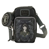 Loungefly Mgm Wednesday Cell Phone Crossbody Bag
