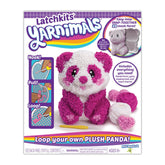 Yarnimals Panda — Loop Your Own Panda — Craft Kit —Make Your Own Animal Toy — Ages 8+