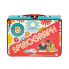 Spirograph Lunchbox Set - Arts and Crafts, Kids Toys, Art Supplies, Craft Supplies, Drawing Kit, Spiral Art, Classic Gear Design Kit, Case, Pens, Design Sheet Included, Ages 8+