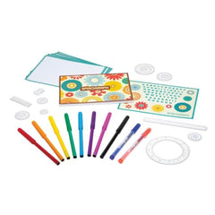Spirograph Lunchbox Set - Arts and Crafts, Kids Toys, Art Supplies, Craft Supplies, Drawing Kit, Spiral Art, Classic Gear Design Kit, Case, Pens, Design Sheet Included, Ages 8+