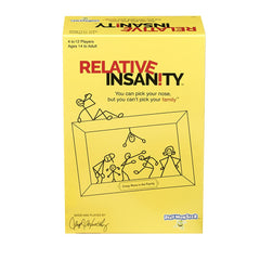 Relative Insanity Amazon - Hilarious Party Game- from Comedian Jeff Foxworthy - Ages 14+