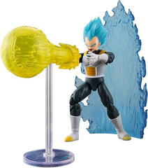 Dragon Stars Series - Dragon Ball Super - Super Saiyan Blue Vegeta, Power Up Pack Action Figure Set