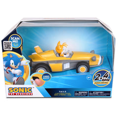 NKOK Sonic Racing RC Car – Tails the Fox, 2.4GHz Turbo Boost, Ages 6+