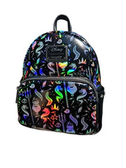 Loungefly Little Mermaid Iridescent Ursula AOP Toyz N Mini Backpack