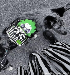 Loungefly Beetlejuice Cosplay Dog Harness Medium Mini Backpack