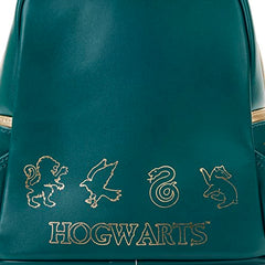Loungefly Harry Potter Golden Hogwarts Mini Backpack