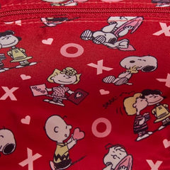 Loungefly Snoopy Valentine's Day Charm Crossbody Bag