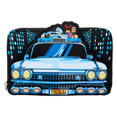 LOUNGEFLY Ghostbusters Ecto-1 Glow Zip Around Wallet
