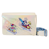 LOUNGEFLY Mickey & Friends Winter Wonderland Crossbody Bag