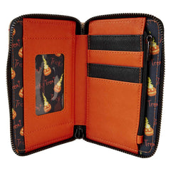 Loungefly Trick 'r Treat Sam Pumpkin Zip Around Wallet
