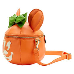 Loungefly Minnie Mouse Glow in the Dark Pumpkin Crossbody Bag