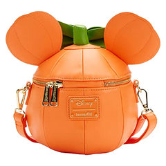 Loungefly Minnie Mouse Glow in the Dark Pumpkin Crossbody Bag