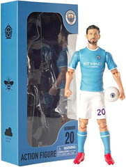 Sockers Banbo Toys Manchester City F.C. Bernardo Silva 8" Collectible Soccer Action Figure