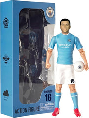 Sockers Banbo Toys Manchester City F.C. Rodrigo Rodri Hernández Cascante 8" Collectible Soccer Action Figure