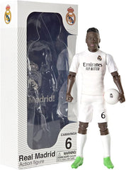 Sockers Banbo Toys Real Madrid Eduardo Camavinga 8" Collectible Soccer Action Figure