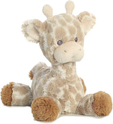 Aurora® Snuggly Loppy Giraffe™ Baby Stuffed Animal - Comforting Companion - Imaginative Play - Brown 8 Inches