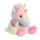 Aurora® Adorable Palm Pals™ Sorbet Unicorn™ Stuffed Animal - Fun Collectible Plush for Kids and Adult Collectors - Perfect for Decorating Rooms and Birthday Gifts - Rainbow 5.5 Inches