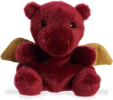 Aurora® Adorable Palm Pals™ Aidan Dragon™ Stuffed Animal - Pocket-Sized Play - Collectable Fun - Red 5 Inches