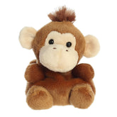 Aurora® Adorable Palm Pals™ Boomer Monkey™ Stuffed Animal - Pocket-Sized Play - Collectable Fun - Brown 5 Inches