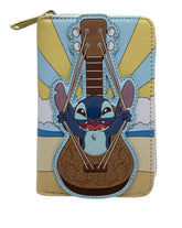 LOUNGEFLY Disney Lilo & Stitch Groovy Zip-Around Wallet – St