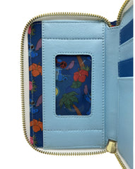 LOUNGEFLY Disney Lilo & Stitch Groovy Zip-Around Wallet – St