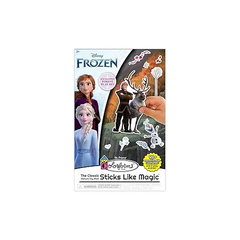 PLAYMONSTER Colorforms - Disney Frozen Box Set — Pieces Stick Like Magic — Creative Storytelling Fun! — Ages 3+