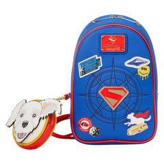 Loungefly Warner Bros. DC Supergirl Krypto Sling Crossbody Bag