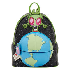 Loungefly Nickelodeon Invader Zim Glow Mini Backpack