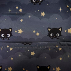 Loungefly Sanrio Chococat Quilted Gold Embroidery Stars Mini Backpack