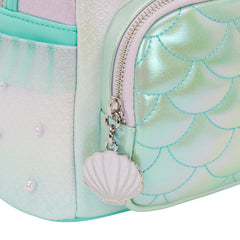 Loungefly The Little Mermaid Iridescent Pearl Mini Backpack