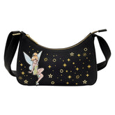 Loungefly Disney Tinker Bell Pixie Dust Gold Foil Crossbody Bag