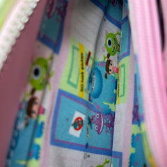 Loungefly Disney Pixar Monster's Inc Boo's Door Zip Around Wallet