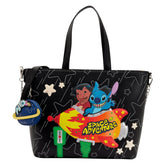 Loungefly Disney Lilo & Stitch Glow in the Dark Space Crossbody Bag